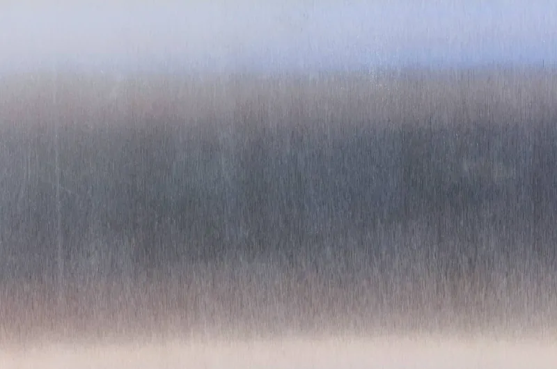 Brushed surface of a 303 free-machining stainless steel bar