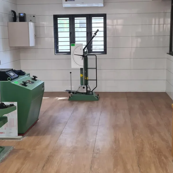 Casting testing lab with hardness, tensile and impact testing machines